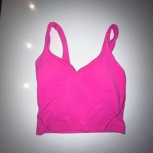 Lululemon hot pink align tank top
